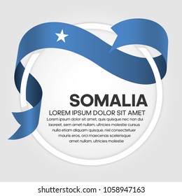 Somalia flag background