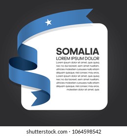 Somalia flag background