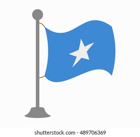 somalia flag mast