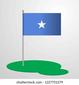 Somalia Flag Pole