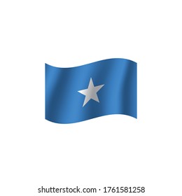 Somalia  flag. Simple vector. National flag of Macedonia 