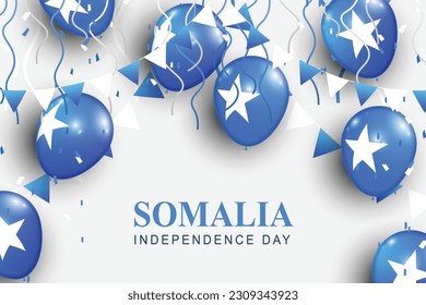 Somalia Independence Day background. Civic Cultural Historical. Vector illustration.