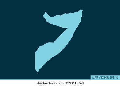 Somalia map ,Abstract mash line and point scales on dark background for your web site design map logo, app, ui ,Travel. Vector illustration eps 10.