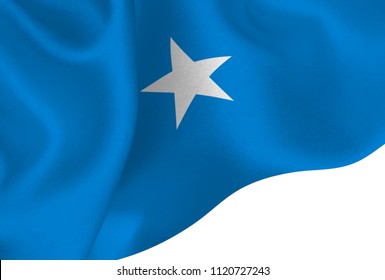 Somalia national flag background