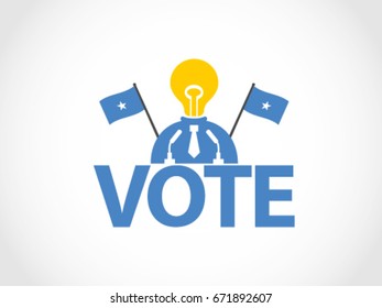 Somalia Podium Lack Of Idea Politician Election 