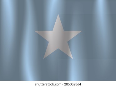 Somalia waving flag