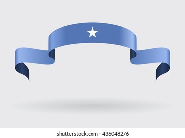 Somalian flag background. Vector illustration.