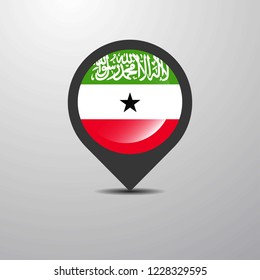 Somaliland Map Pin