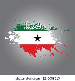 Somaliland Vector paint stain