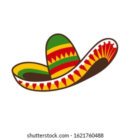 Sombrero color clipart Cinco de mayo shirt