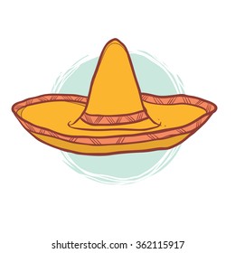 Sombrero Hand-Drawn Illustration