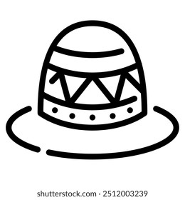 Sombrero ícone para web, app, infográfico, etc