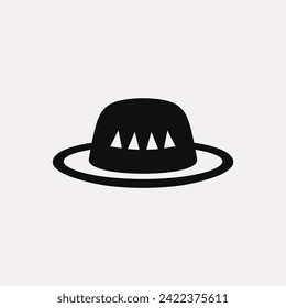 Sombrero maracas mexican icon - Simple Vector Illustration