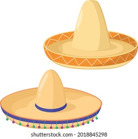 Sombrero Mexican Hat Vector Illustration