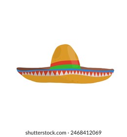 Sombrero, Mexican hat - vector illustration