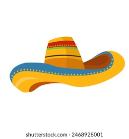 Sombrero, Mexican hat - vector illustration	