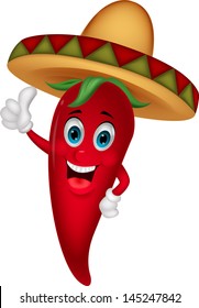Sombrero Pepper Thumbs Up