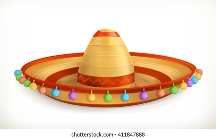 Sombrero, vector icon