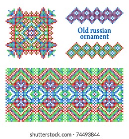 Some ancient Russian patterns.