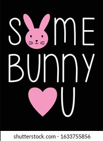 Happy Bunny Slogan Stock Vector (Royalty Free) 1199442391 | Shutterstock