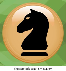 Some Chess Wooden Pieces on Board.