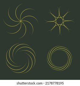 some Circles designed in a different way