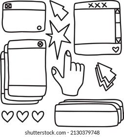 Some cool vector windows and mouse pointers