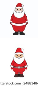 some cute Santa Claus Vector illustration