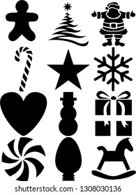 Some figures of christmas