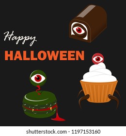 some friendly monster cakes