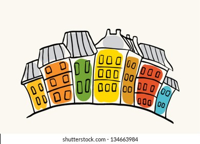 some houses