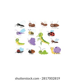 some insect are dunching in line