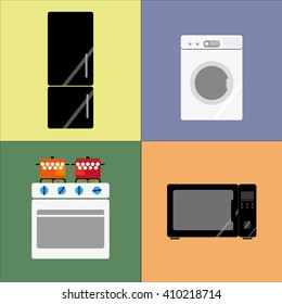 Some of the kitchen conveniences and appliances