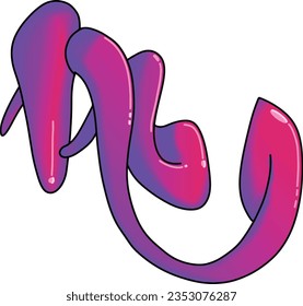 some letters in simple style