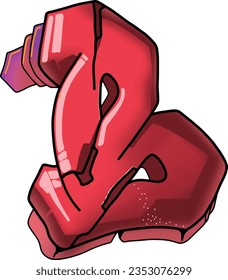 some letters in simple style