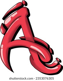 some letters in simple style