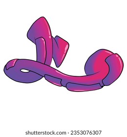 some letters in simple style