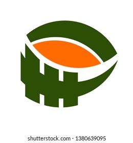 some logo with unique character