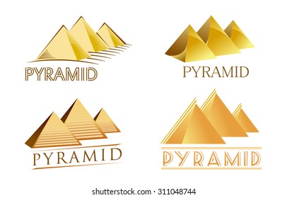 Pyramid Logo Images Stock Photos Vectors Shutterstock