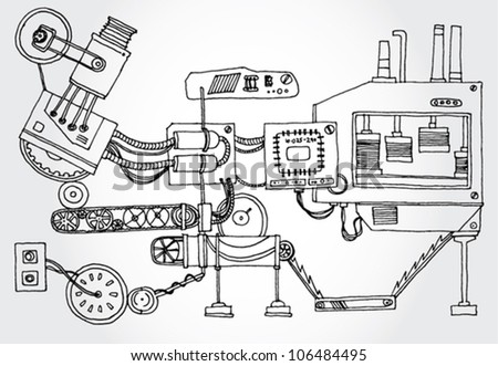 Some Mechanism Hand Darwn