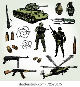 How to draw a army guy