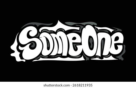 
SOME ONE graffiti style design