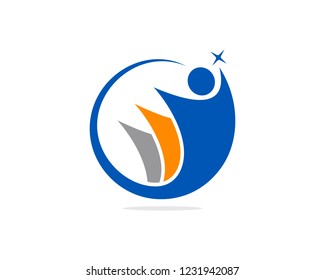 Some People Reach Increase Ability Logo Design