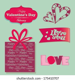 some related elements for this valentine's day