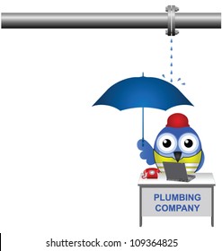 For some unknown reason business was slow at the plumbing company