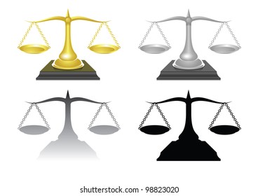 The some variants of glossy weight picture