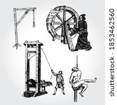 Some Vector Skethces of Medieval Tortures