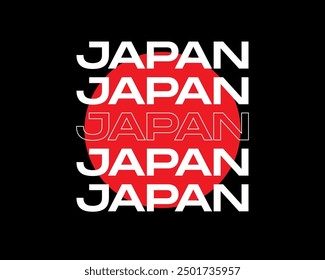 some writings about Japan in Tokyo with unique fonts and can be used on screen printing clothes or jackets