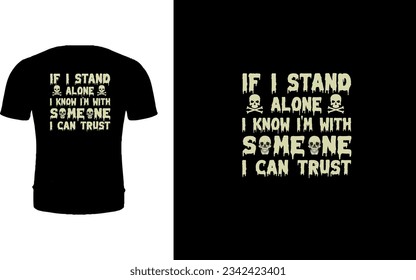 Someone Alone Classic T-shirt Design.