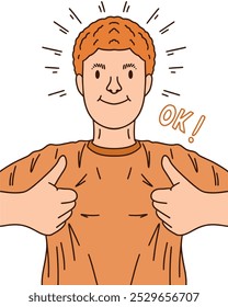 SOMEONE FEEL CONFIDENT, OPTIMISTIC, AND ALWAYS SPIRITABLE, VECTOR FILE, SUITABLE FOR YOUR DESIGN NEEDS